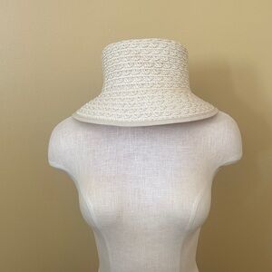 Nine West Cream Women's Wide Brim Hat